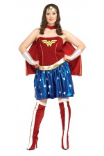 Costume adulte Wonder Woman™ plus size 