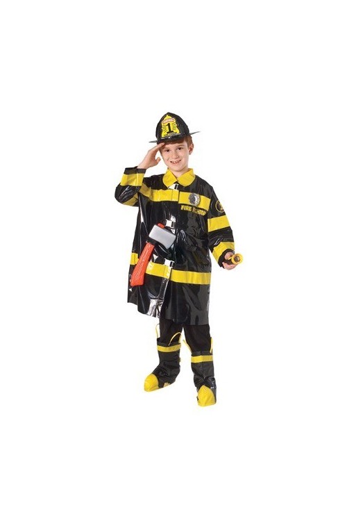 Déguisement Pompier jaune enfant