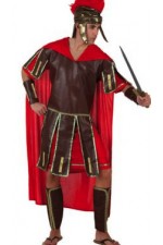 Costume guerrier romain rouge